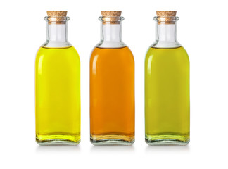 bottle with different oil