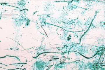 painted white blue abstract scratched background