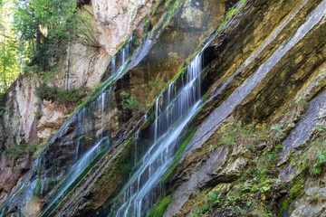 Wasserkaskaden in der Wimbachschlucht, Berchtesgaden