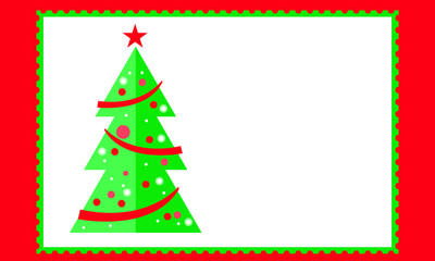 Naklejka na ściany i meble Christmas tree 2