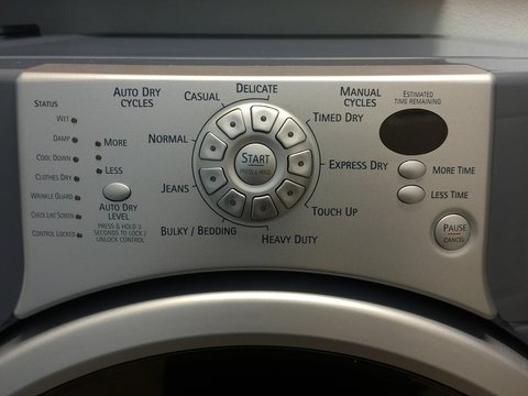 Washing Machine Control Panel