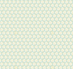 Gold Chamomile Flower Vector Background. Gift Wrapping Paper. Seamless Golden Daisy Floral Vector Pattern.