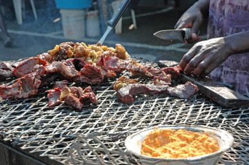 Street food in Africa