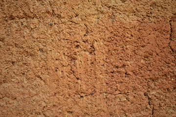 Grunge wall of the old house. old , muddy wall Textured background