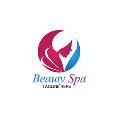 Obraz premium beauty spa logo design template-vector