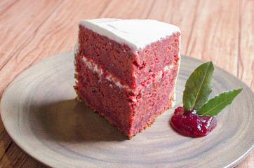 Red Velvet americana cake, traditional cake