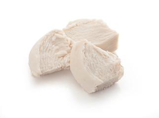 Some prepared chicken pieces