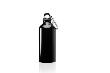 black aluminium bottle