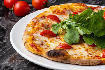 Traditional Italian pizza