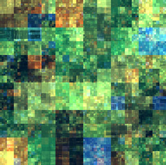 Abstract square pattern