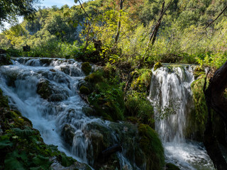 Naklejka premium Plitvice Lakes National Park in Croatia