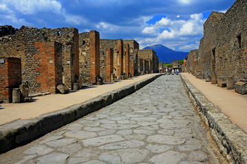 Pompeje ruiny © Jacek