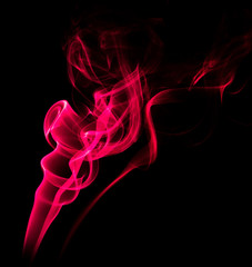 Obraz premium red smoke