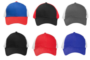 set of baseball caps 