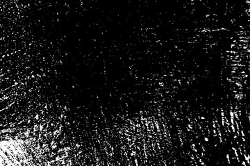 Dirty grunge background. Black and white gloomy texture. Worn old surface. Pattern of cracks, chips, scuffs, scratches. Pattern for backdrops and design creation