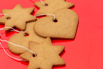 Swedish christmas gingerbread cookies pepparkakor