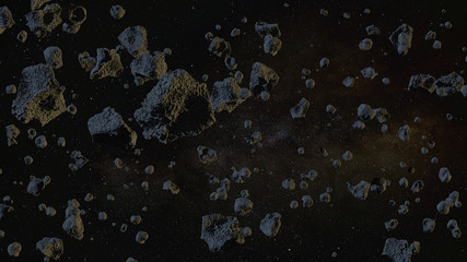 Meteorito asteroide roca - obrazy, fototapety, plakaty