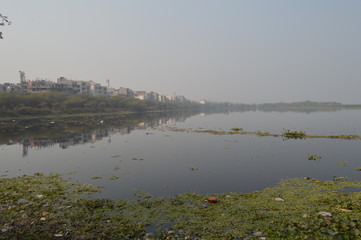 Delhi water pollution and garbage disposal