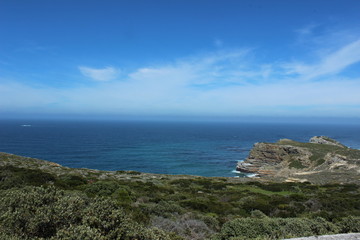 Cape Town tourism , cape of good hope alone Atlantic ocean