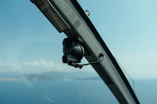 Avionics Control Devices in Helicopter taxi in Monaco, Monte Carlo