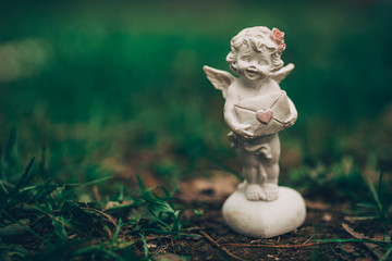 White angel heart. 