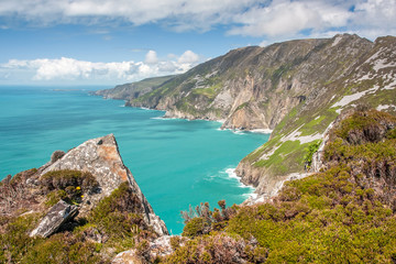 Slieve league Tallest sea cliffs in Ireland