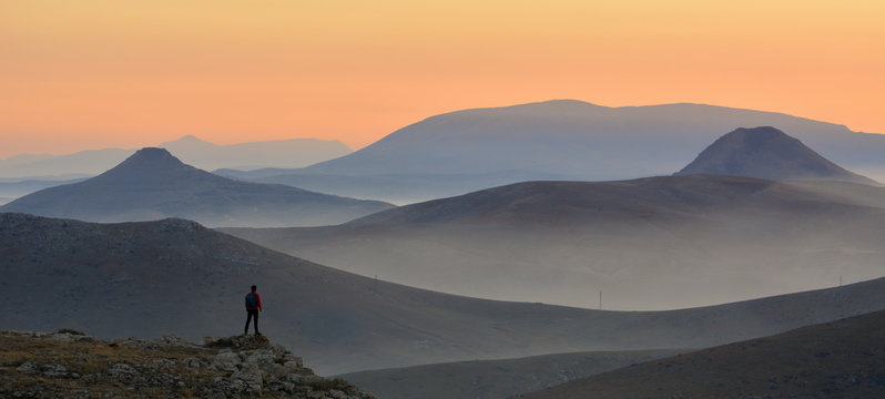 The Man Who Watches the Magnificent View