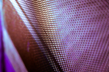 CloseUp LED blurred screen. LED soft focus background. abstract background ideal for design.