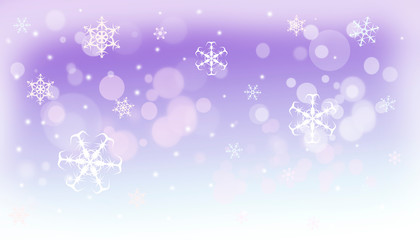 Abstract Christmas background with snowflakes