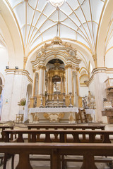 Fototapeta na wymiar Altar in Metropolitan Church