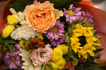Bouquet of beautiful flowers