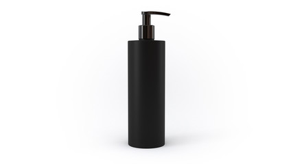 3D Shower Gel Bottle | Black