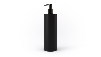 3D Shower Gel Bottle | Black