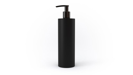 3D Shower Gel Bottle | Black
