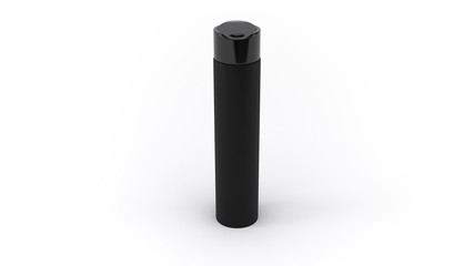 3D Cosmetics Bottle | Black