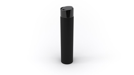 3D Cosmetics Bottle | Black