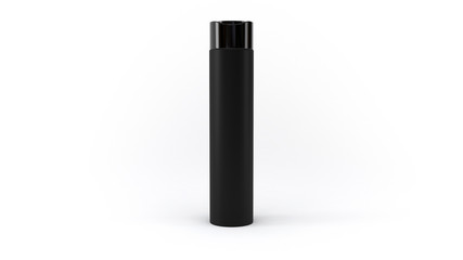 Fototapeta premium 3D Cosmetics Bottle | Black