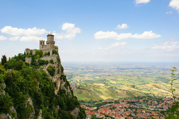 The Borgo Maggiore Castle in San Marino | Italy