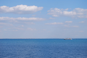 sea and blue sky