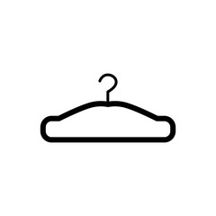 coat hanger  icon trendy flat design