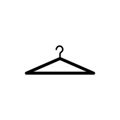 coat hanger  icon trendy flat design