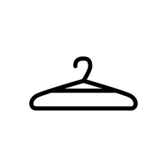 Fototapeta premium coat hanger icon trendy flat design