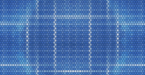 blue hexagonal grid design background 3d-illustration