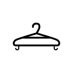 coat hanger  icon trendy flat design
