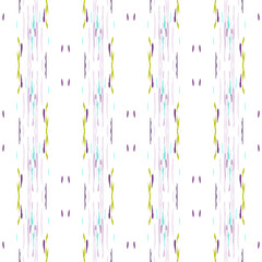 Ikat, Tie Dye. Batik, Hand Drawn Ornament. 