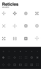 Reticles and Crosshairs - Mix and Match