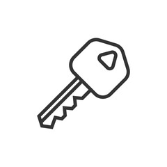Key icon vector symbol illustration EPS 10