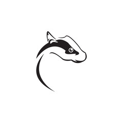 dog logo design vector template