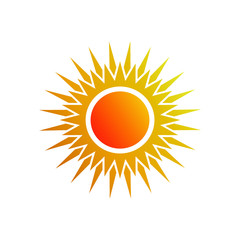 Sun illustration vector
