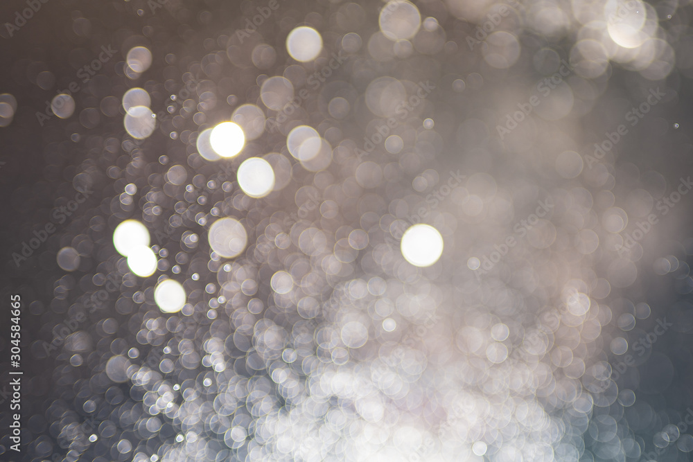 Poster abstract bokeh and various color backgrounds